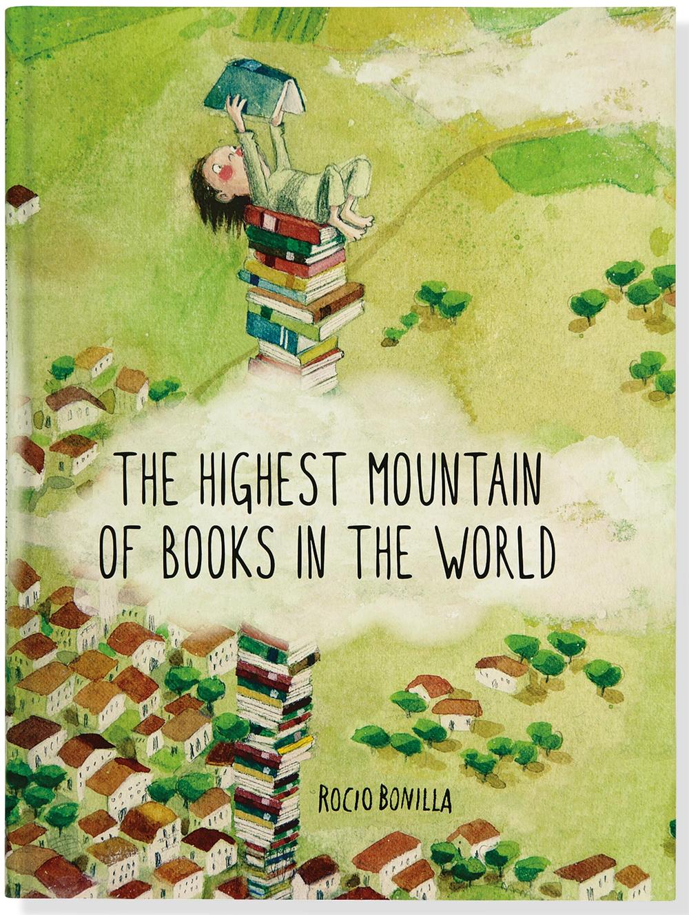 the highest mountain of books in the world book